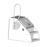 Left Side Folding Saddle Box Handle