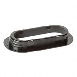 Black Plastic Oval Anti-Theft Flange Mount
