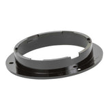 Black Plastic 4" Round Anti-Theft Flange Mount