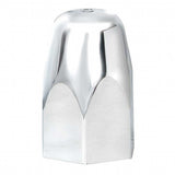1-1/2" x 2-3/4" Chrome Plastic Bullet Nut Cover - Push On