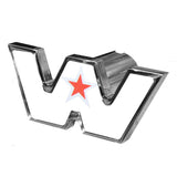 Western Star with W Logo Brake Knobs