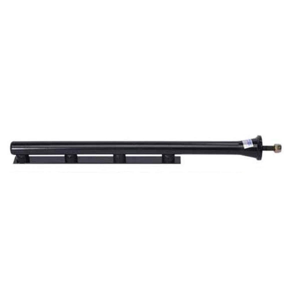 Merritt Black Powder Coated Straight Single Bolt Fender Bracket