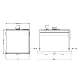 30-Gallon Aluminum Hydraulic Tank