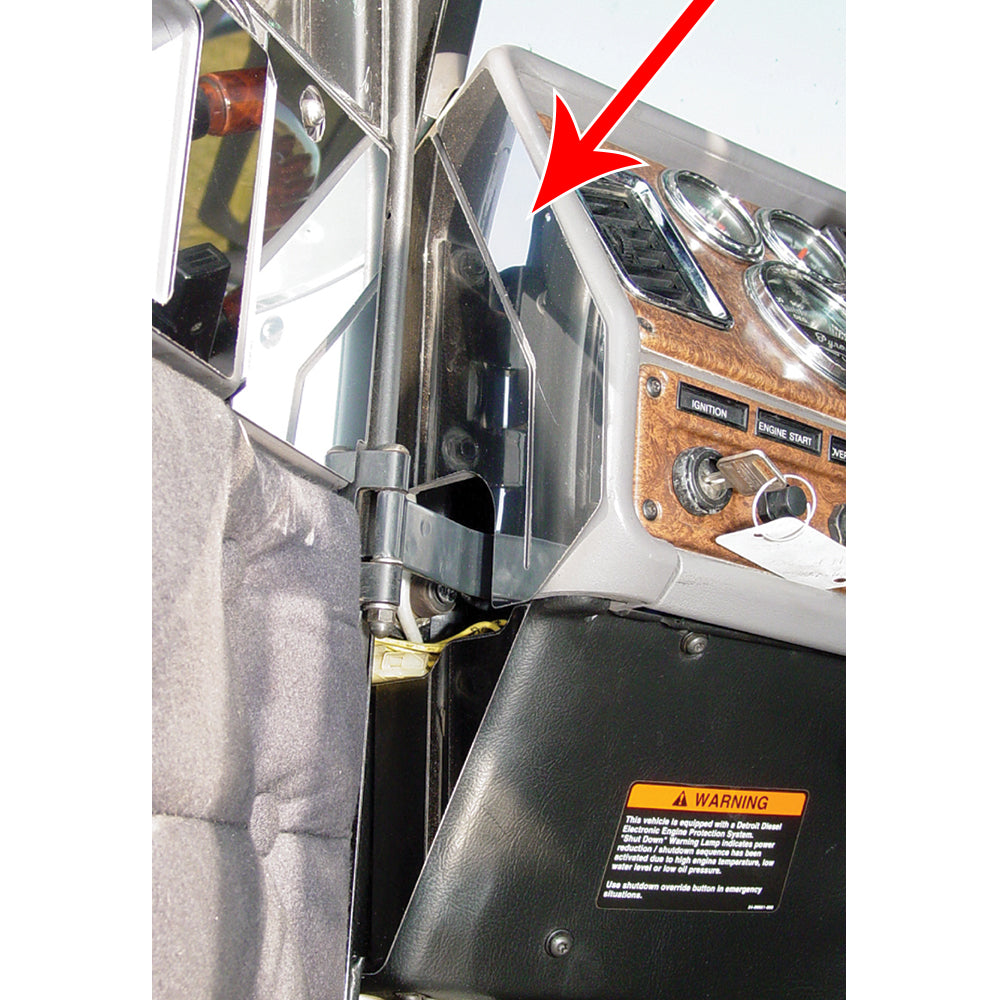 Freightliner Classic, FLD Driver Side Upper End Dash Trim