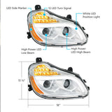 Kenworth T680 Projection 8 LED Headlight