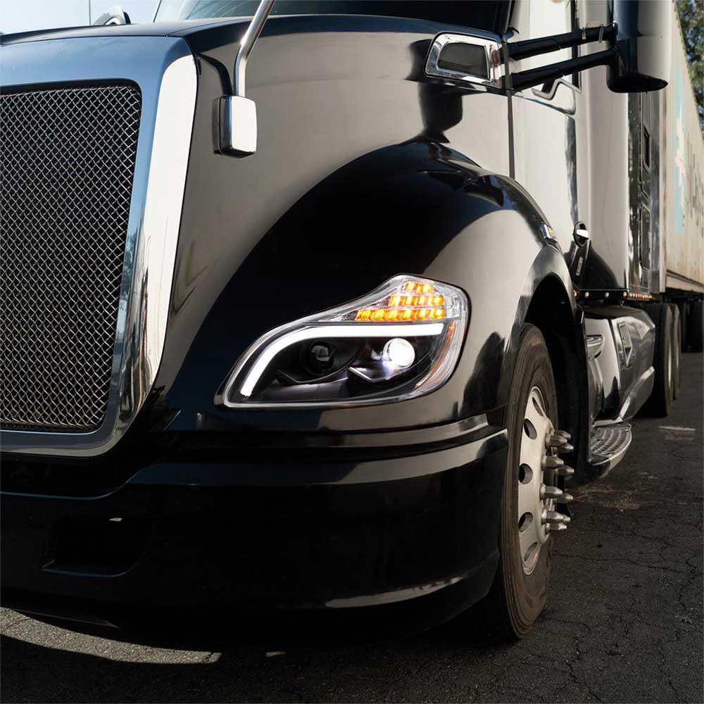Kenworth T680 Projection 8 LED Headlight