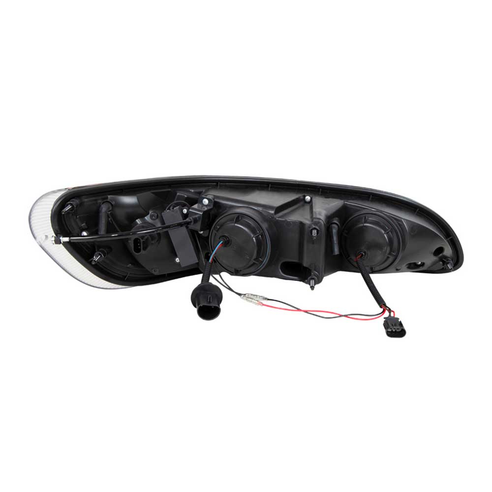 Peterbilt 330, 335, 337, 340, 348, 382, 384, 386, 387 LED Black Headlight - Driver Side