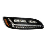 Peterbilt 330, 335, 337, 340, 348, 382, 384, 386, 387 LED Blackout Headlight - Passenger Side