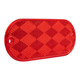 4" x 2" Oval Quick Mount Reflector - 20PK