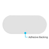 4" x 2" Oval Quick Mount Reflector - 20PK