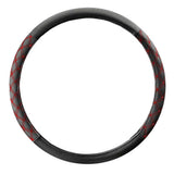 18" Diamond Stitched Chicago Style Steering Wheel Cover