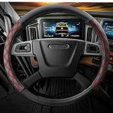 18" Diamond Stitched Chicago Style Steering Wheel Cover