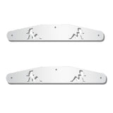 24" 11 Gauge Bottom Stainless Steel Girl Flap Weight (PR)