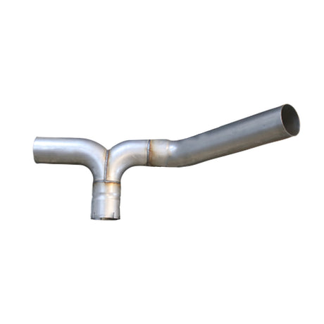 5" Three bend ID/OD/OD aluminized steel Y pipe for Peterbilt 359 for semi trucks