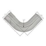 5" Peterbilt 379 Aluminized 90 Degree Elbow OEM 14-13433