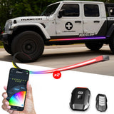 XK Glow Hood and Running Board LED