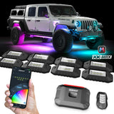 XKMax Twelve Piece LED Rock Light Kit