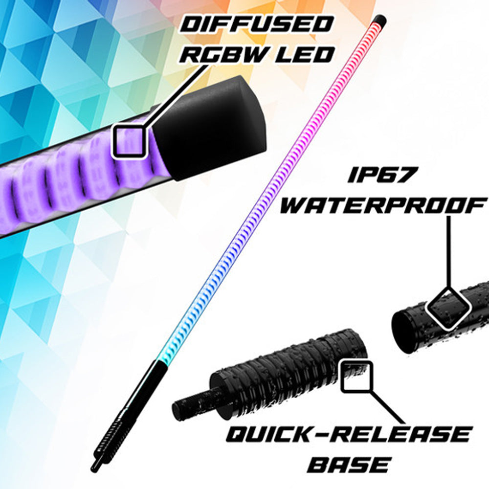 XKMax 48" LED Whip Kit