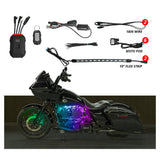 Eight Piece XKMax Motorcycle Engine Light Kit