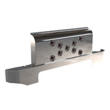 Peterbilt Curved Sleeper Shock Cover with 9 Mini Watermelon Lights in X Design