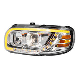 Peterbilt 388, 389, 567 Projection Headlight with LED Turn Signal & Position Light Bar