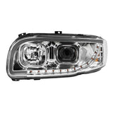 Peterbilt 388, 389, 567 Projection Headlight with LED Turn Signal & Position Light Bar
