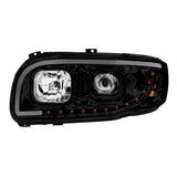 Peterbilt 388, 389, 567 Projection Headlight with LED Turn Signal & Position Light Bar