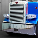 18" Eagle Roll Long Fender SS Light, License Cutouts Bumper