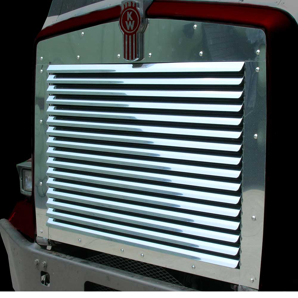 SS Grill with 15 Louvers for 1995 - 2016 Kenworth T800