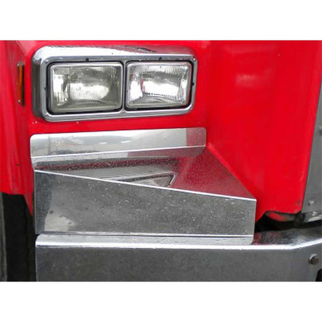 Stainless steel fender guards 2007 - 2019 Kenworth T800 for semi trucks