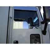 SS Daylight Door Straight Trim with Rivet Holes Kenworth T600, T660, T800, W900