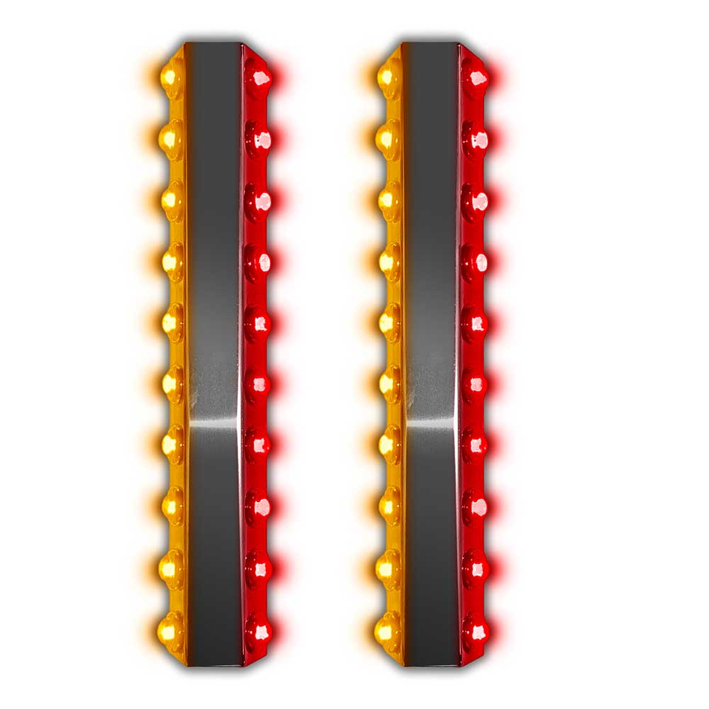 Kenworth 18-1/2" Platinum Filter Bar with Ten 3/4" Light Holes (Per Side)