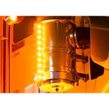 Kenworth 18-1/2" Platinum Filter Bar with Ten 3/4" Light Holes (Per Side)