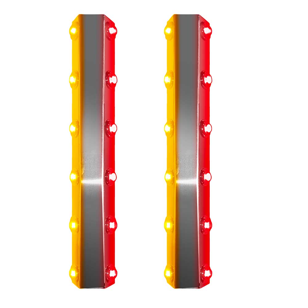 Kenworth 18-1/2" Platinum Filter Bar with Six 3/4" Light Holes (Per Side)