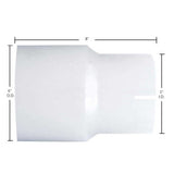 6"OD to 5"ID Chrome Reducer