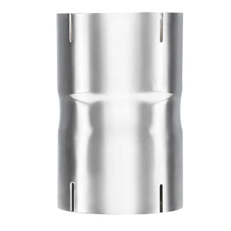 6"ID X 8"L chrome straight exhaust connector
