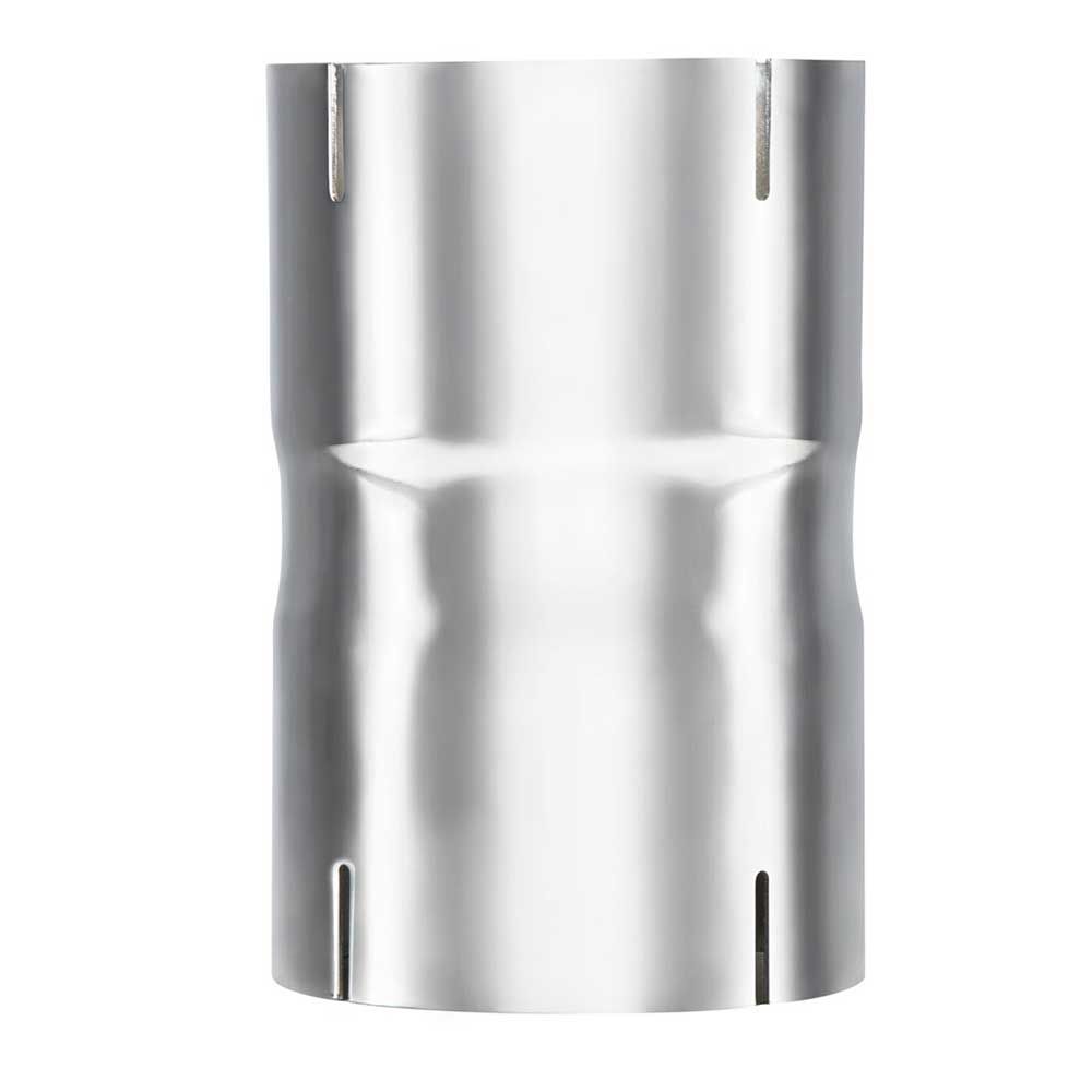 6"ID x 6"ID Aluminized Straight Exhaust Connector