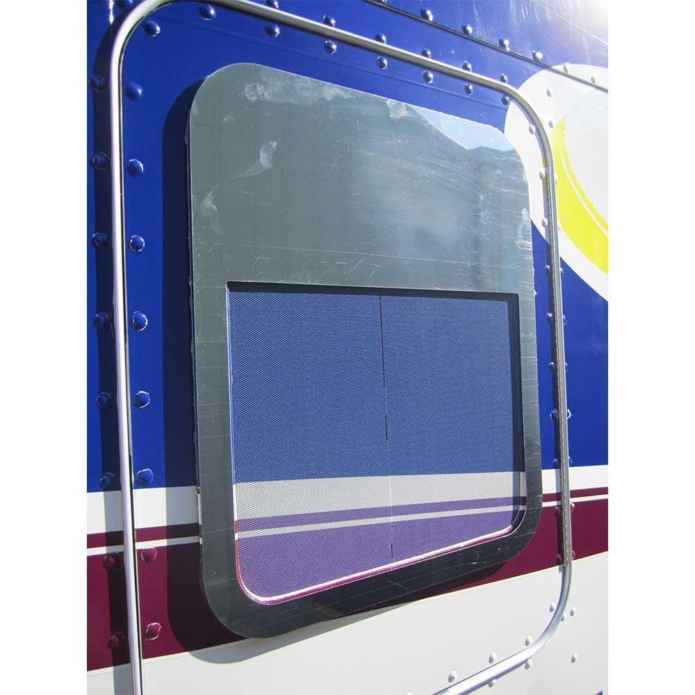 8" SS Munster Chop Top Sleeper Window Trim 1982-2024 KW T600, T660, T800, W900, W990
