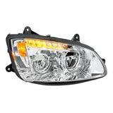 Kenworth T660 2008-2017 LED Headlight with LED Turn Signal and Position Light Bar