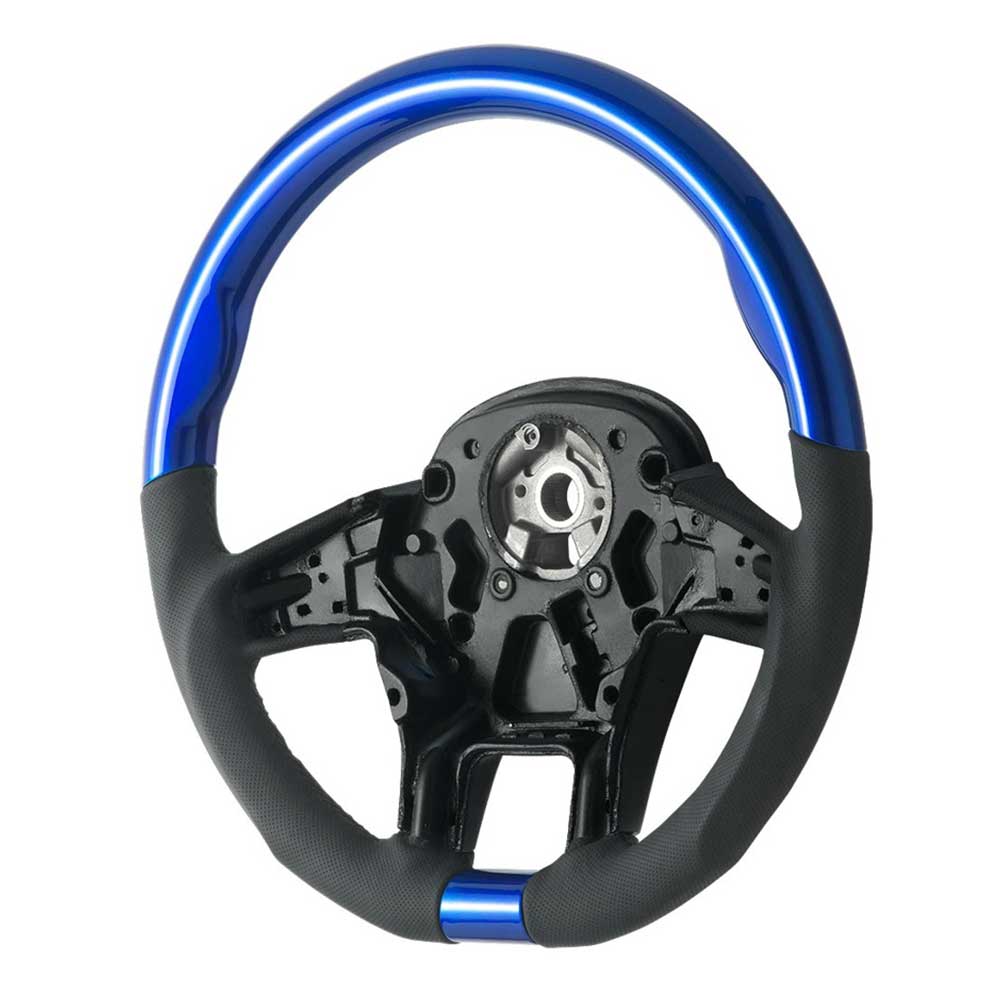 18" YourGrip Wood and Leather Steering Wheel for PB 579, KW T680