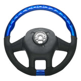 18" YourGrip Wood and Leather Steering Wheel for PB 579, KW T680