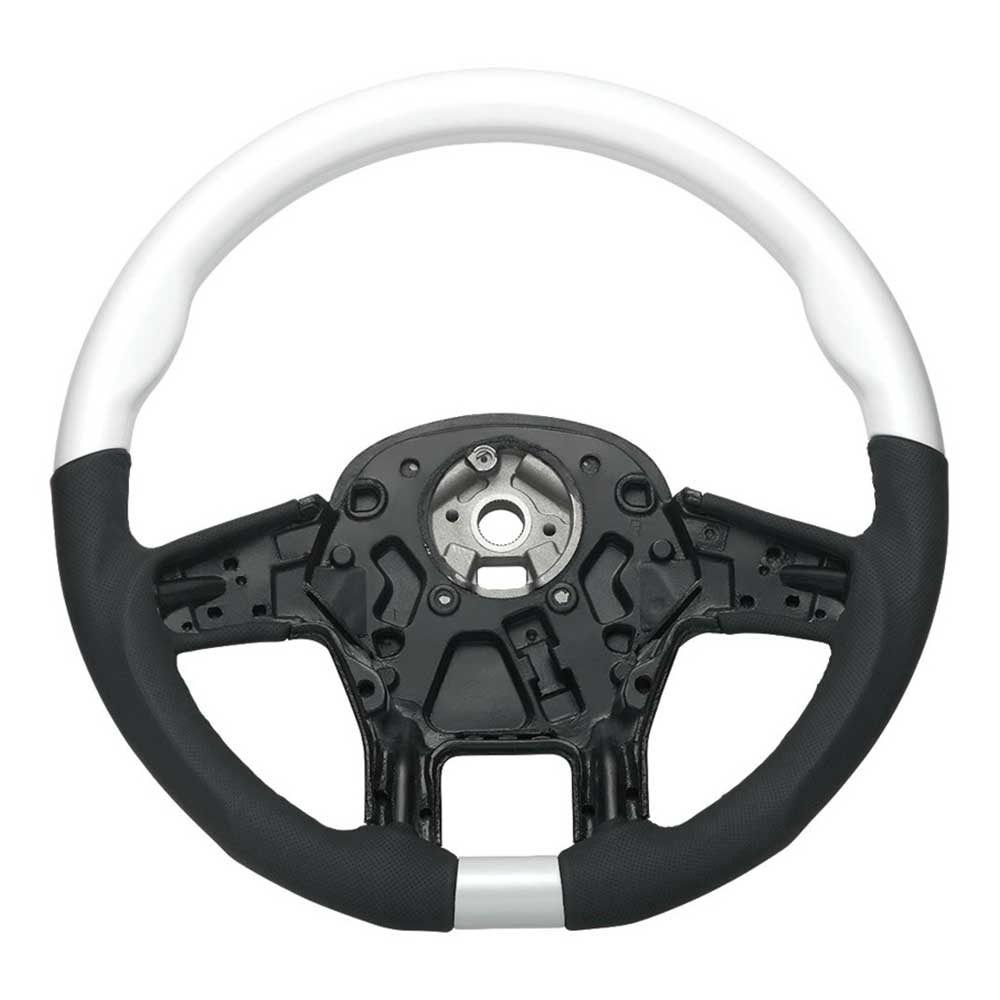 18" YourGrip Wood and Leather Steering Wheel for PB 579, KW T680