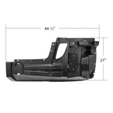 Freightliner Cascadia 2018+ Bumper Reinforcement with Wheel Aero Trim Holes