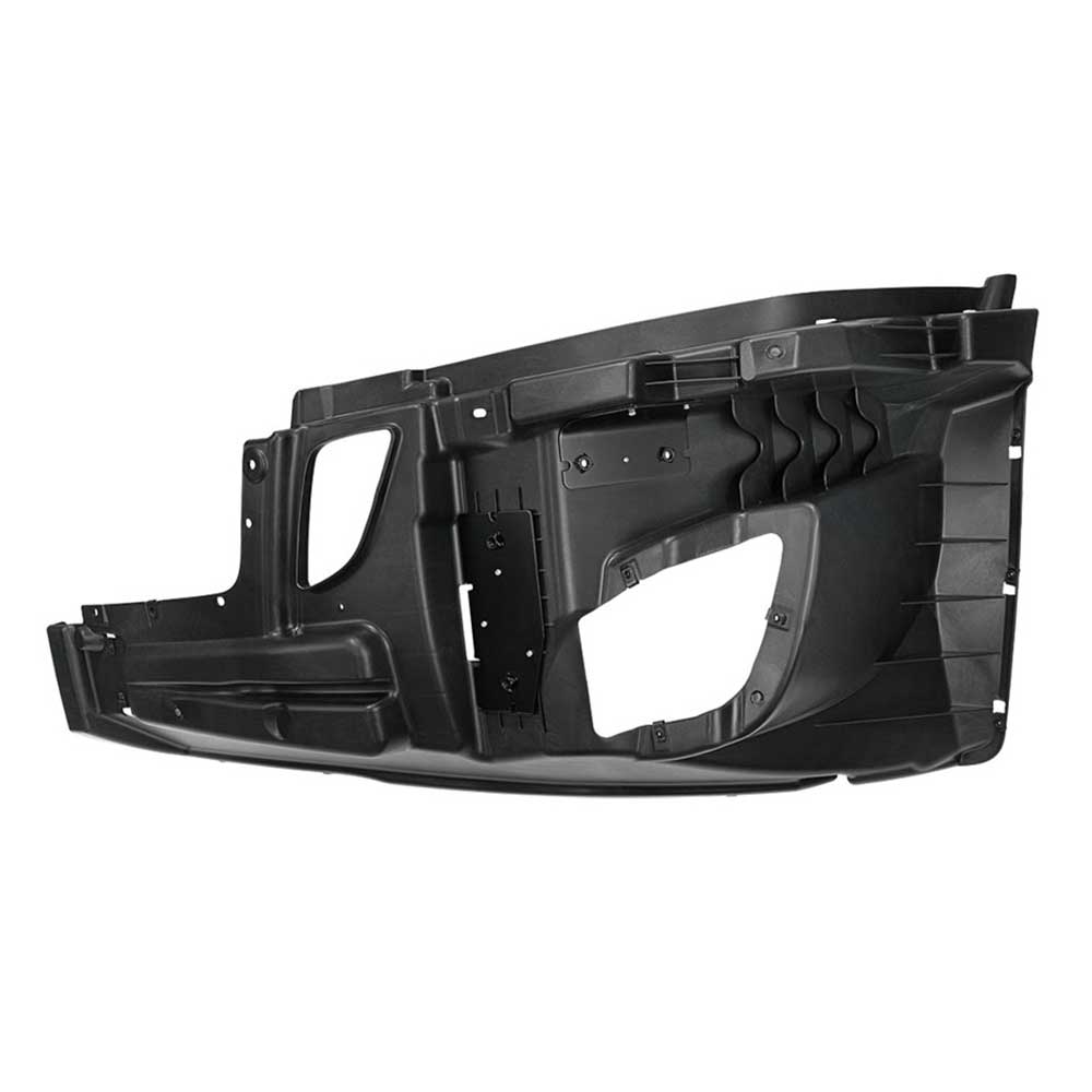 Freightliner Cascadia 2018+ Bumper Reinforcement with Fog and Wheel Aero Trim Holes