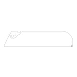 Freightliner M2 5" Stainless Steel Chop Top