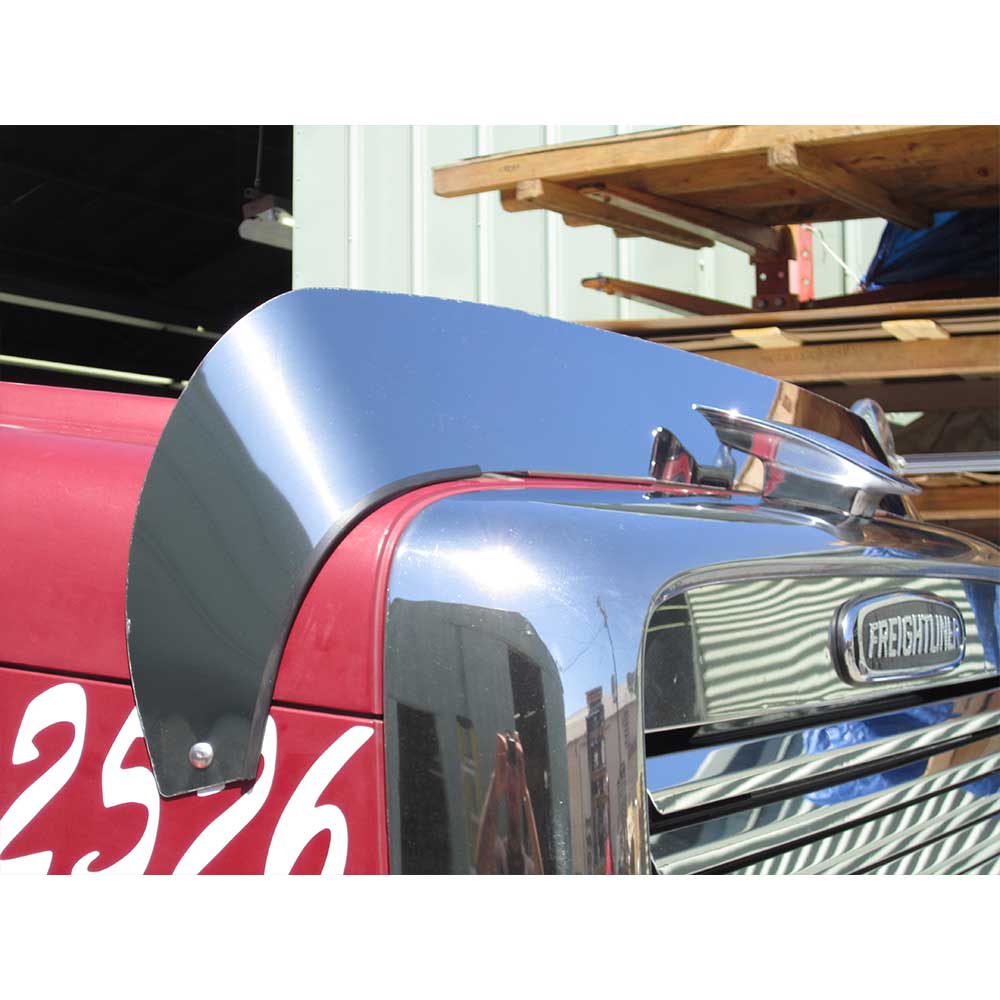 Freightliner Coronado 6" Stainless Steel Bug Shield