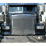 Freightliner Classic, XL, FLD120 Stainless Steel Hood Grill with 13 Horizontal Bars