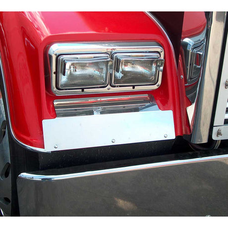 Freightliner Classic S hood stainless steel fender guards for semi trucks