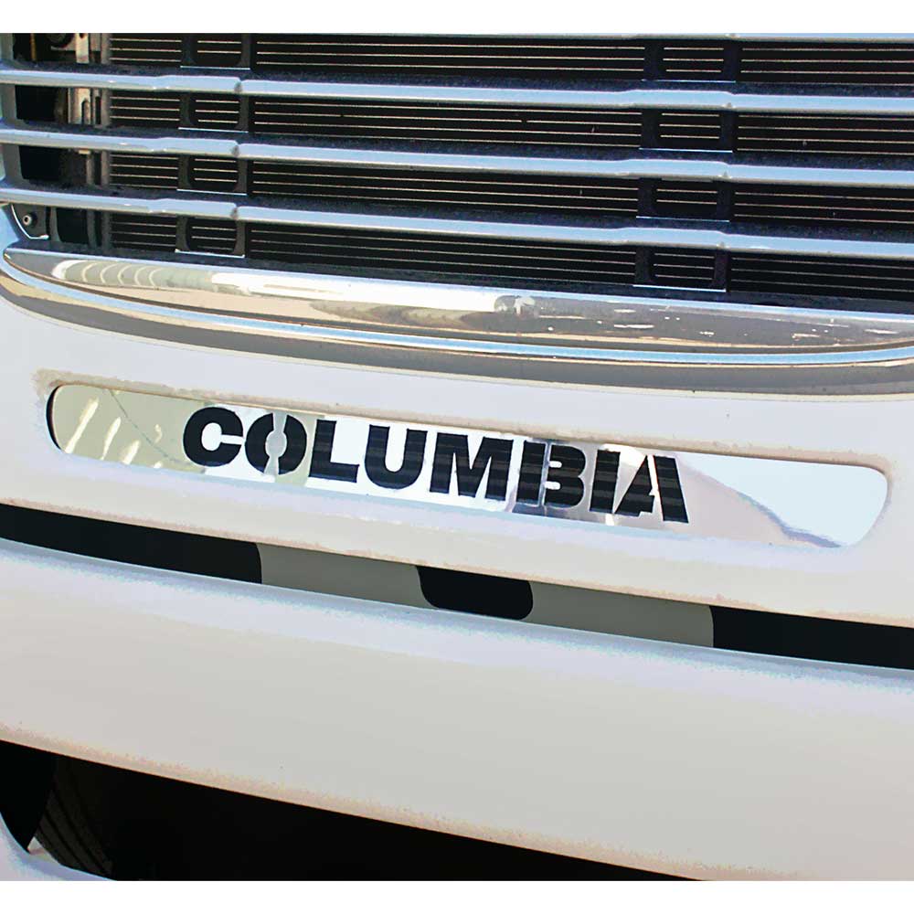 Freightliner Columbia Stainless Steel Hood Insert Trim