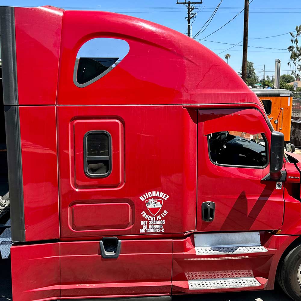 Freightliner Cascadia Sleeper Top Window Stainless Steel Chop Top